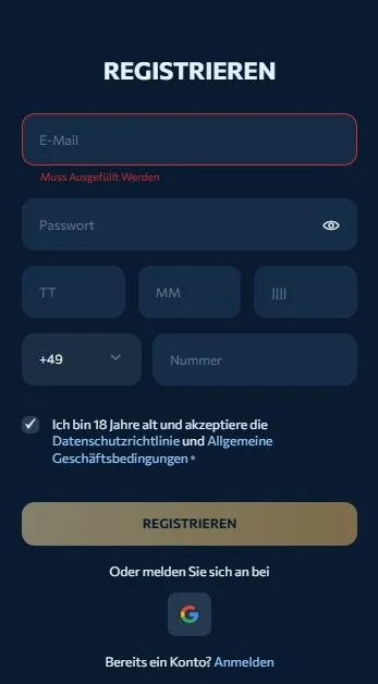 Revery Play Casin Registrierung